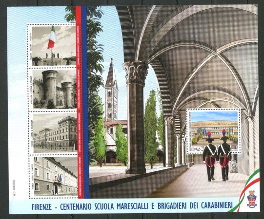 2020 - REPUBBLICA - LOTTO/38230 - SCUOLA CARABINIERI - FOGLIETTO NUOVO
