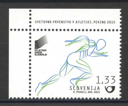 2015 - SLOVENIA - ATLETICA LEGGERA - NUOVO - LOTTO/34608