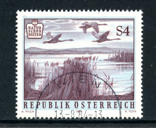 1984 - AUSTRIA - LAGO NEUSIEDL - USATO - LOTTO/28328