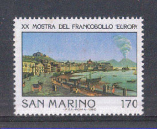1980 - LOTTO/8004 - SAN MARINO -  MOSTRA DEL FRANCOBOLLO
