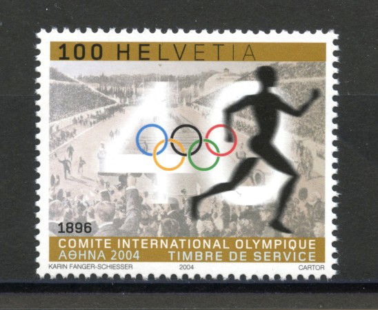 2004 - SVIZZERA - COMITATO OLIMPICO - SERVIZIO - NUOVO - LOTTO/37439