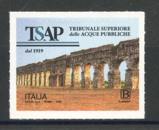 2019 - REPUBBLICA - TRIBUNALE DELLE ACQUE - NUOVO - LOTTO/37119