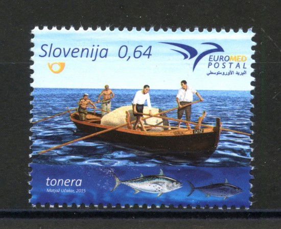 2015 - SLOVENIA - EUROMED POSTAL - NUOVO - LOTTO/34610