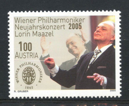 2005 - AUSTRIA - LOTTO/42016 - CONCERTO DI CAPODANNO - NUOVO