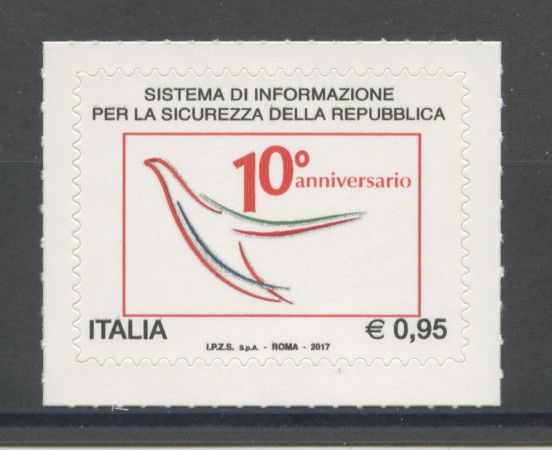 2017 - REPUBBLICA - SISTEMA DI SICUREZZA - NUOVO - LOTTO/37030