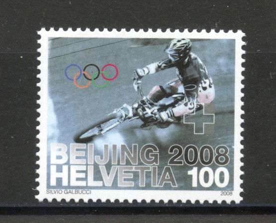 2008 - SVIZZERA - OLIMPIADI DI PECHINO  - NUOVO - LOTTO/37581