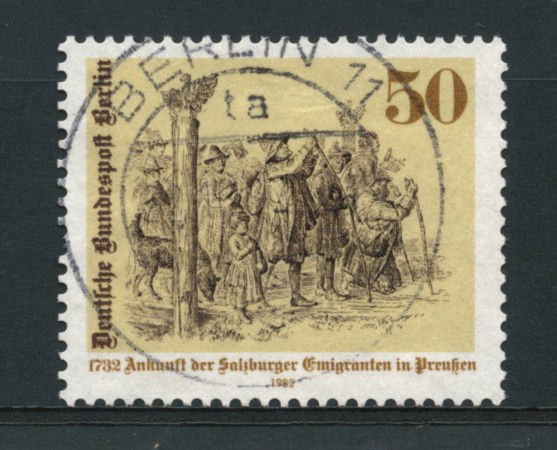 1982 - LOTTO/15668U - BERLINO - EMIGRAZIONE IN PRUSSIA - USATO