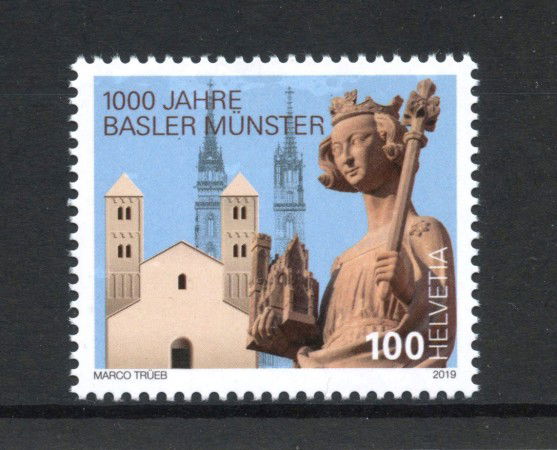 2019 - SVIZZERA - LOTTO/42153 - CATTEDRALE DI BASILEA - NUOVO
