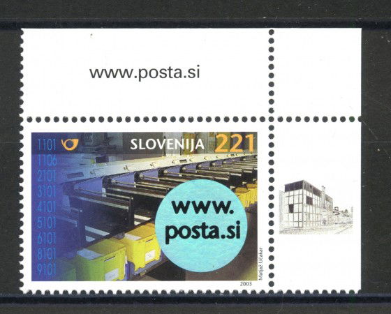 2003 - SLOVENIA - CENTRO POSTALE - NUOVO - LOTTO/34202