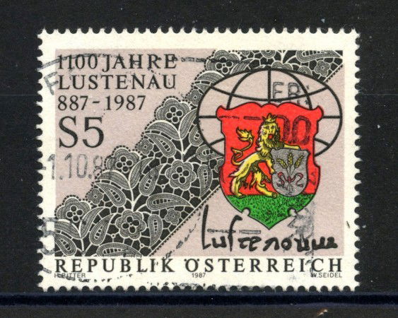 1987 - AUSTRIA - LOTTO/39539 - COMUNE DI LUSTENAU - USATO