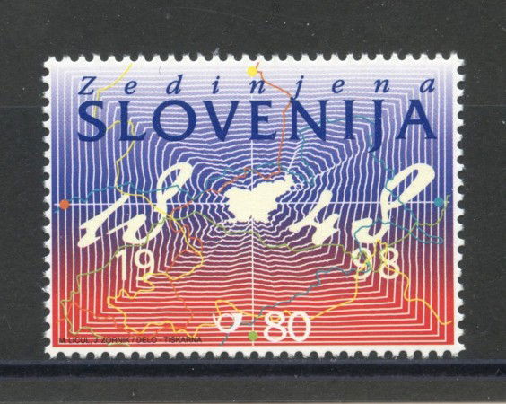1998 - SLOVENIA - RIUNIFICAZIONE - NUOVO - LOTTO/33955