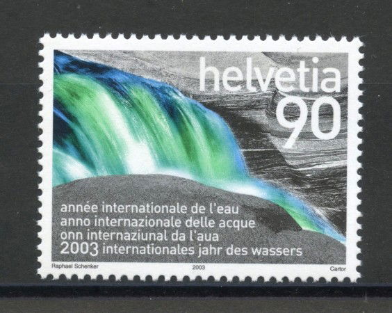 2003 - SVIZZERA - ANNO DELL'ACQUA - NUOVO - LOTTO/37385