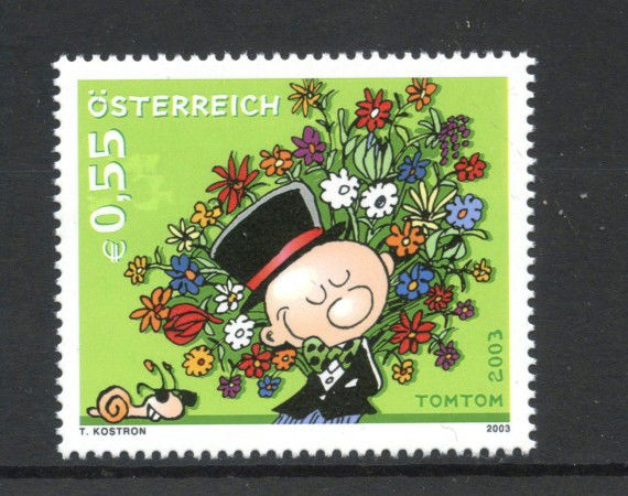 2003 - AUSTRIA - LOTTO/41976 - FRANCOBOLLI PER SALUTI - NUOVO