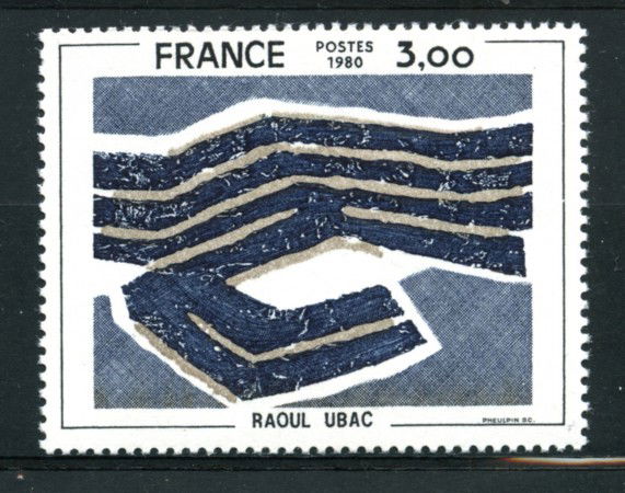 1980 - LOTTO/17491 - FRANCIA - QUADRO RAOUL UBAC - NUOVO