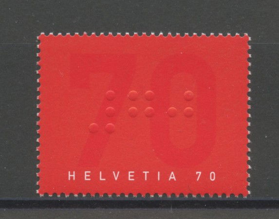 2003 - SVIZZERA - PERSONE NON VEDENTI - NUOVO - LOTTO/37383