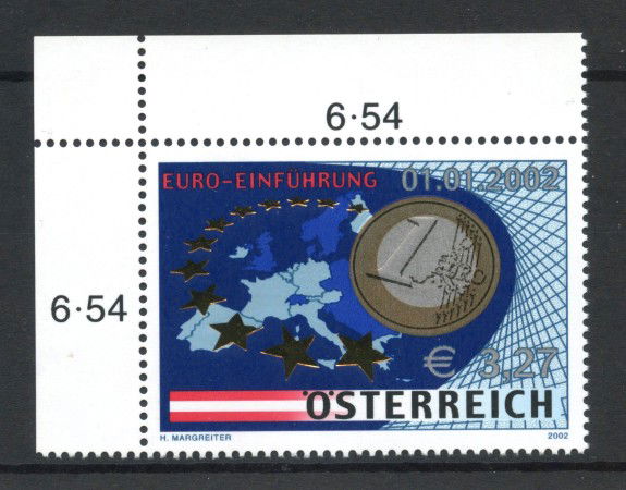 2002 - AUSTRIA - LOTTO/41927 - ENTRATA DELL'EURO - NUOVO