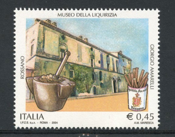 2004 - LOTTO/7455 - REPUBBLICA - MUSEO DELLA LIQUIRIZIA - NUOVO