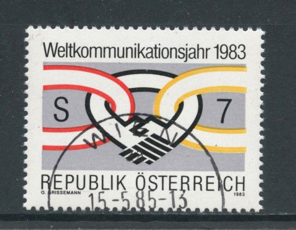 1983 - AUSTRIA - TELECOMUNICAZIONI - USATO - LOTTO/28287