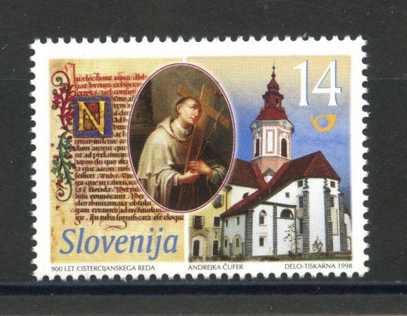 1998 - SLOVENIA - ORDINE CISTERCENSE - NUOVO - LOTTO/33958