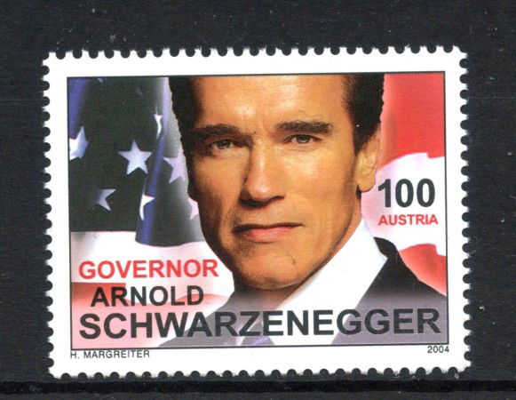 2004 - AUSTRIA - LOTTO/41989 - A. SCHWARZENEGGER - NUOVO