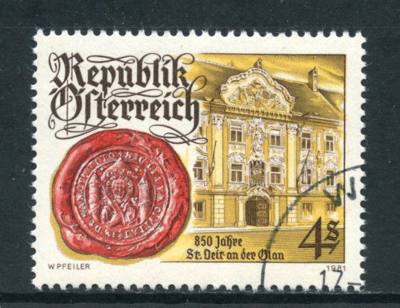 1981 - AUSTRIA - CITTA' DI SANKT VEIT - USATO - LOTTO/28226