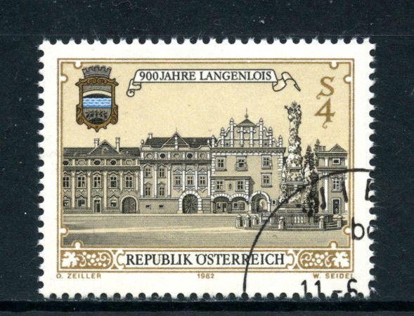 1982 - AUSTRIA - CITTA' DI LANGENLOIS - USATO - LOTTO/28254 