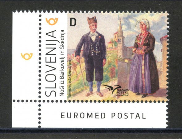 2019 - SLOVENIA - EUROMED POSTAL - NUOVO - LOTTO/34739