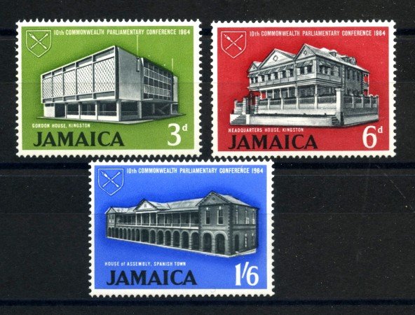 1964 - JAMAICA - LOTTO/38752 - CONFERENZA COMMONWEALTH 3v. - NUOVI