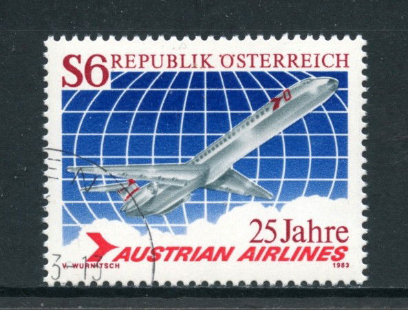 1983 - AUSTRIA - AUSTRIAN AIRLINES - USATO - LOTTO/28290