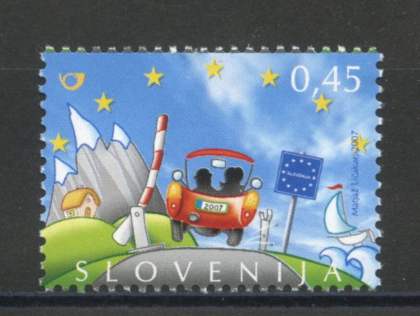 2007 - SLOVENIA - ZONA SCHENGEN - NUOVO - LOTTO/34362