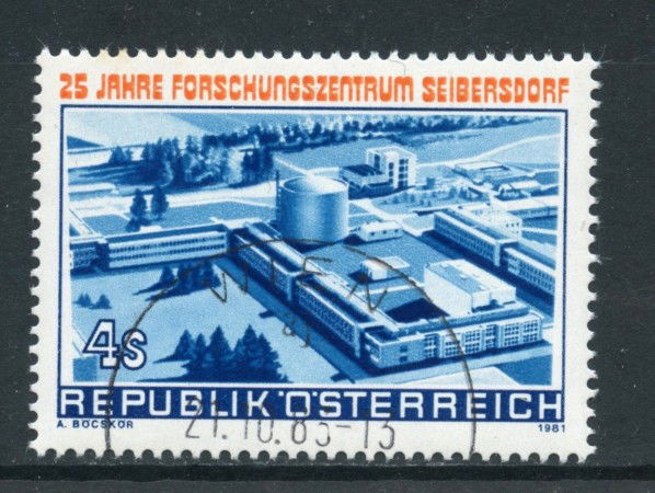 1981 - AUSTRIA - CENTRO RICERCHE - USATO - LOTTO/28224