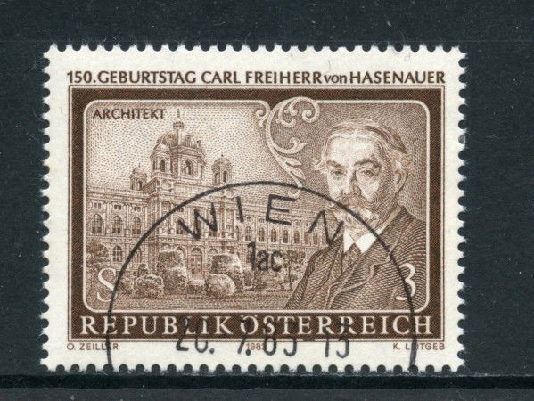 1983 - AUSTRIA - VON HASENAUER - USATO - LOTTO/28302