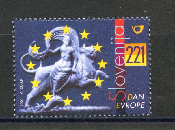 2001 - SLOVENIA - GIORNATA DELL'EUROPA - NUOVO - LOTTO/34137