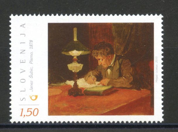 2010 - SLOVENIA - ARTE  JANEZ SUBIC - NUOVO - LOTTO/34460