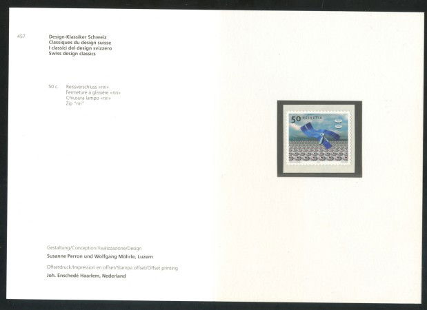 2004 - SVIZZERA - DESIGN SVIZZERO - NUOVO  FOLDER - LOTTO/37433F