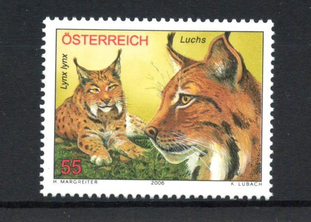 2006 - AUSTRIA - LOTTO/42092 - LA LINCE - NUOVO