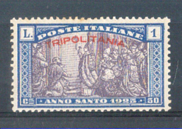 1925 - TRIPOLITANIA - LOTTO/10097L - 1Lira+50 cent. ANNO SANTO