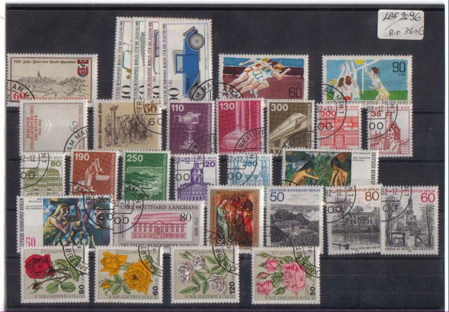 1982 - LBF/2096 - BERLINO -  ANNATA 1982 - USATI