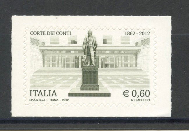 2012 - REPUBBLICA - CORTE DEI CONTI - NUOVO - LOTTO/37160