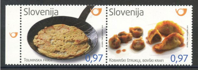 2016 - SLOVENIA - GASTRONOMIA 2v. - NUOVI - LOTTO/34657