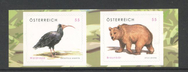 2006 - AUSTRIA - LOTTO/42114 - FAUNA SELVATICA 2v. - NUOVI