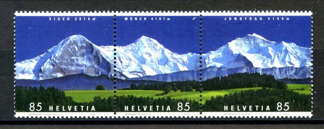 2006 - SVIZZERA - MONTAGNE SVIZZERE 3v. - NUOVI - LOTTO/37472