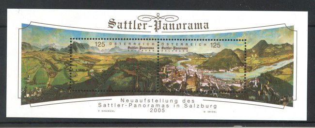 2005 - AUSTRIA - LOTTO/42053 - SALISBURGO FOGLIETTO - NUOVO