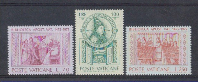 1975 - LOTTO/5957 - VATICANO - BIBLIOTECA APOSTOLICA VATICANA