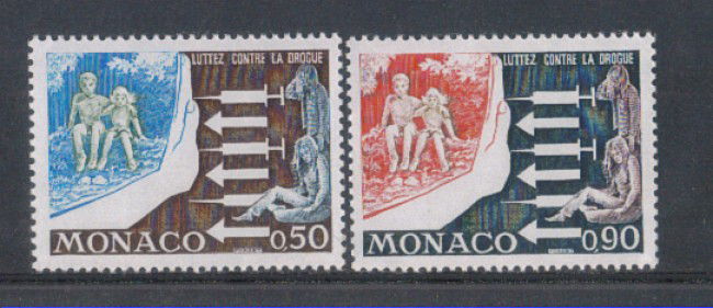 1973 - LOTTO/8478 - MONACO - LOTTA ALLA DROGA