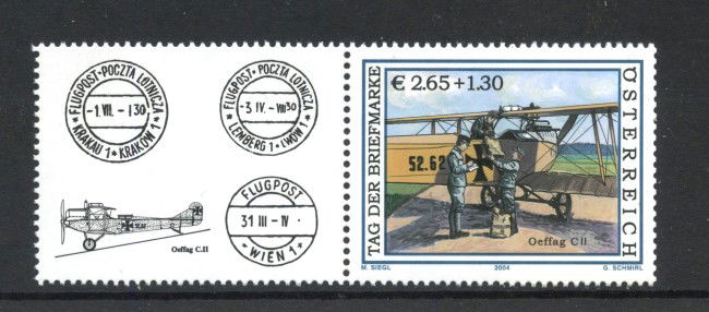 2004 - AUSTRIA - LOTTO/41982 - GIORNATA FRANCOBOLLO - NUOVO