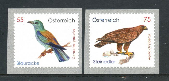 2009 - AUSTRIA - FAUNA SELVATICA 2v. - NUOVI - LOTTO/33529