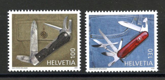 2006 - SVIZZERA - PRODOTTI SVIZZERI 2v. - NUOVI - LOTTO/37480