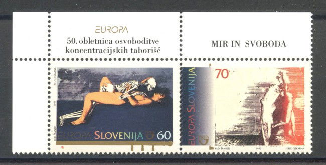 1995 - SLOVENIA - LOTTO/41137 - EUROPA 2v. - NUOVI