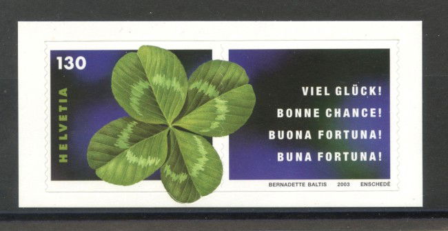 2003 - SVIZZERA - BUONA FORTUNA - NUOVO - LOTTO/37412
